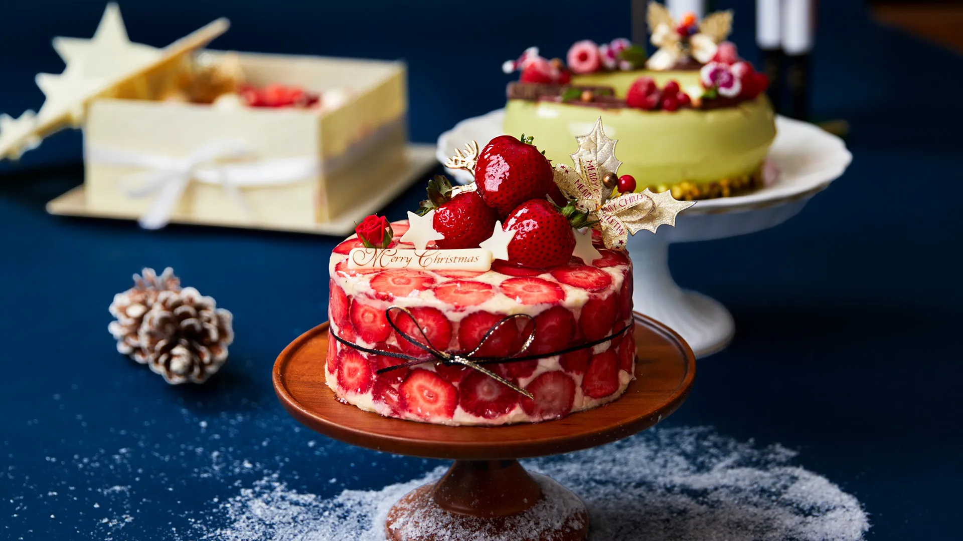 クリスマスケーキ写真