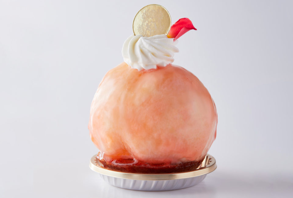 【7月1日より】
桃のプレミアムケーキ